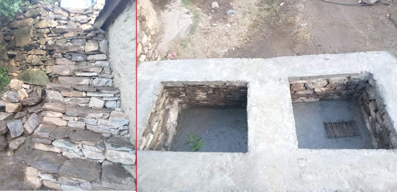 क्वारेन्टाइनमा बसेकाले बनाए विद्यालय पुग्ने बाटो र फोहोर फाल्ने खाल्डो